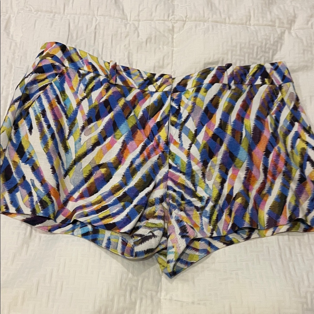 Trina Turk Colorful Patterned Women Shorts